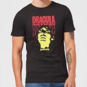 Image of Hammer Horror Dracula Prince Of Darkness Mens T-Shirt - Black - XL