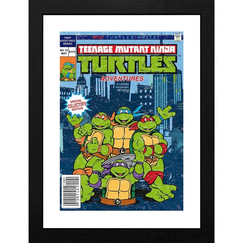 Image of Teenage Mutant Ninja Turtles Comic Cover - Multi Multi One Size