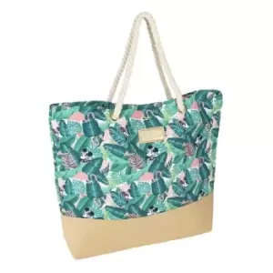 Image of Minnie Mouse Beach Bag Tropical
