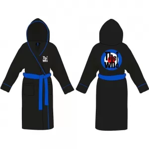 Image of The Who - Target Logo Unisex Bathrobe - Black