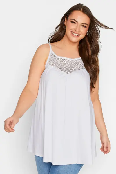 Image of Yours Vest Top White