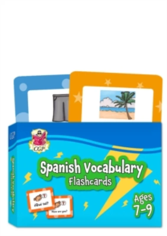 Image of Spanish Vocabulary Flashcards for Ages 7-9 (with Free Online Audio) Hardback