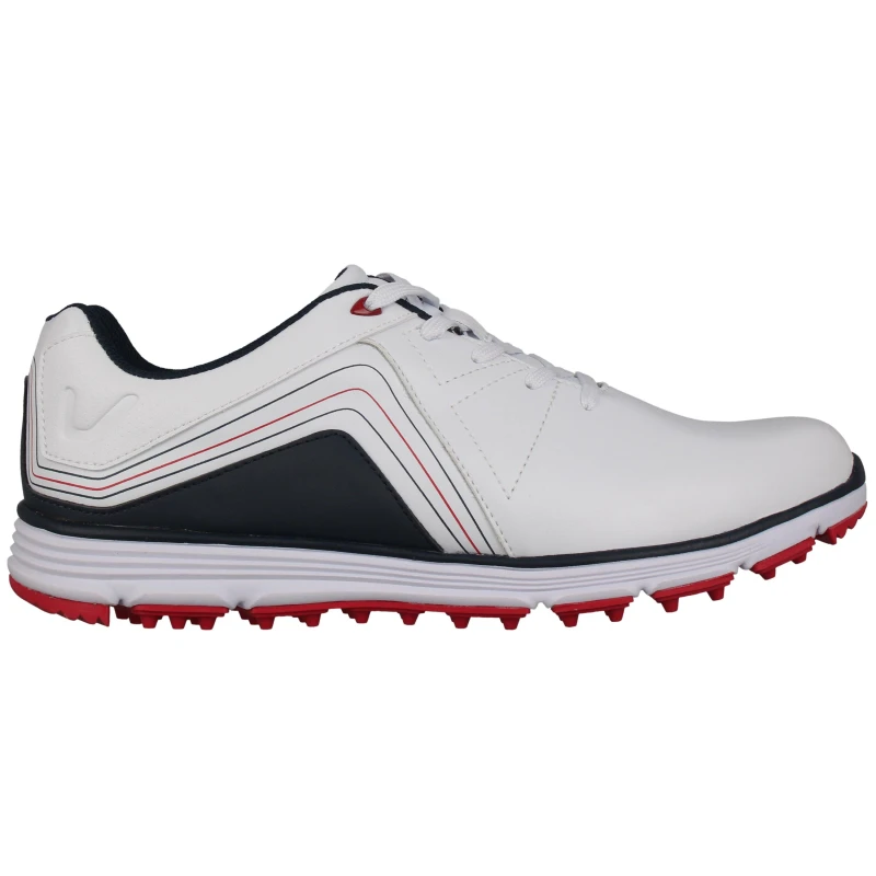 Image of Slazenger V300SL Mens Golf Shoes - White White 7