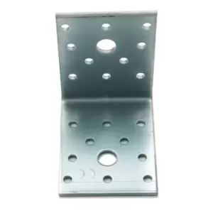 Image of Metal Support Framing Anchor Bracket Connection Zinc - Size 70x70x55x2.5mm - Pack of 30