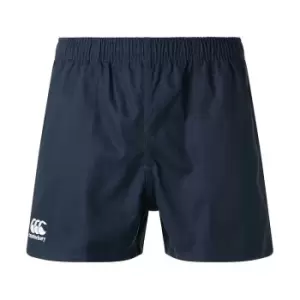 Image of Junior Professional Cotton Short Navy 10 Years - Navy - Canterbury