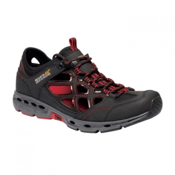 Image of Regatta Samaris Crosstrek Open Cell Mesh Trainer - Black/ClsRed