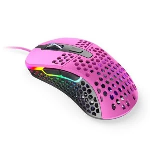 Image of Xtrfy M4 RGB Wired Optical Gaming Mouse Pink
