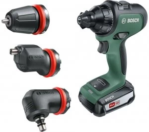 Image of Bosch AdvancedDrill 18 Cordless 2-Speed Combi Drill - Green & Black, Green