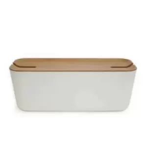Image of Bosign Hideaway Cable Organiser Extra Large White & Natural