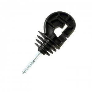 Image of FENCEMAN Screw In Ring Insulator - Black
