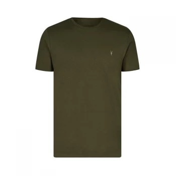 Image of AllSaints Tonic Short Sleeve Crew - MARSH GREEN