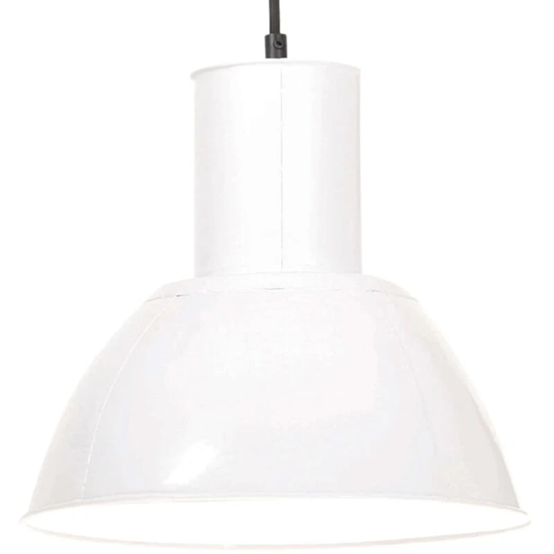 Image of VIDAXL Hanging Lamp 25 W White Round 28.5cm E27 vidaXL 8720286024546