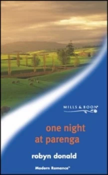 Image of One Night at Parenga by Robyn Donald Paperback