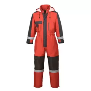 Image of Portwest S585 Waterproof Winter Coverall Red M