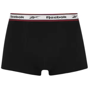 Image of Reebok 3 Pack Boxer Shorts Mens - Black