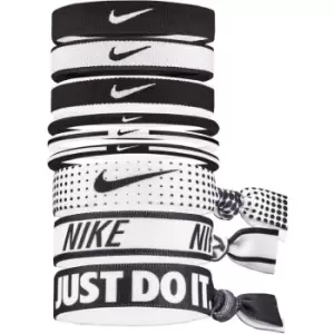 Image of Nike Mixed Hairbands 9 Pack - Black