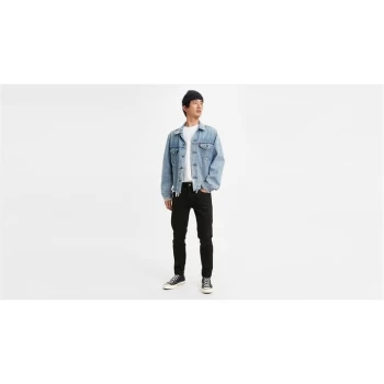 Image of Levis Levis Skinny Tapered Jeans - Black Leaf Adv