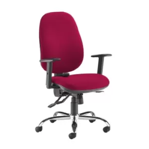Image of Dams MTO Jota Ergo 24HR Ergonomic Asynchro Task Chair - Ocean Blue