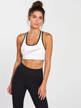 Image of Nike Training Classic Logo Bra White Size L Women