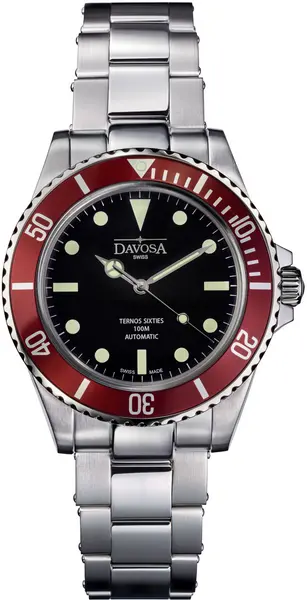 Image of Davosa Watch Ternos Sixties - Black DAV-169