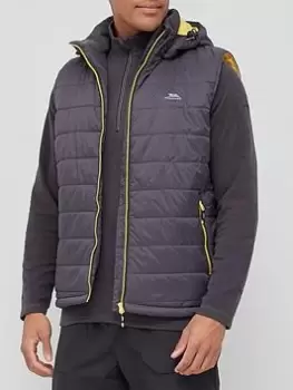 Image of Trespass Franklyn Padded Gilet - Dark Grey, Size XL, Men
