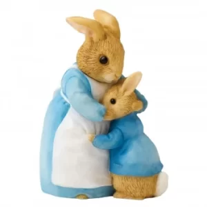 Image of Mrs Rabbit & Peter Rabbit Figure