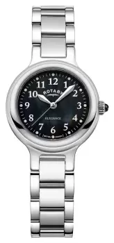 Image of Rotary LB05135/38 Elegance Black Mother-of-Pearl Dial Watch