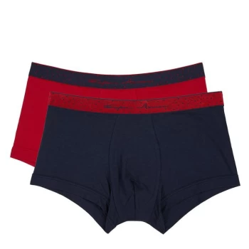 Image of Emporio Armani 2 Pack Knitted Trunks Black Size L Men