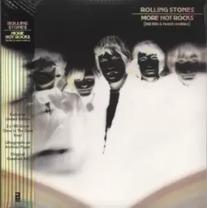 Image of Rolling Stones More Hot Rocks - RSD 2022 - Glow-In-The-Dark Vinyl + Lithographs - Sealed 2022 UK 2-LP vinyl set 2058-1