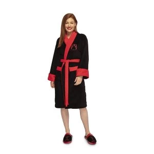 Image of Friends You Are My Lobster Womens Black Robe - One Size