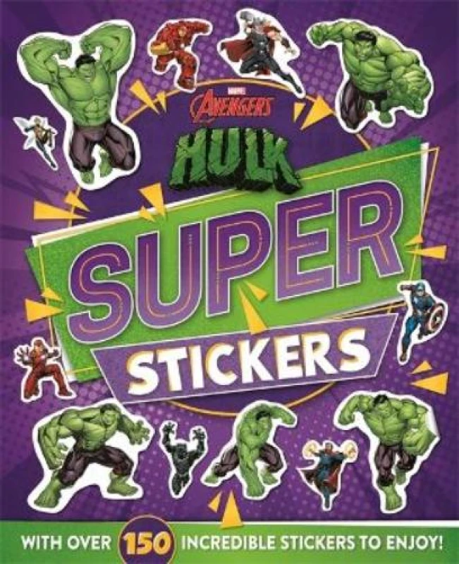 Image of Marvel Avengers Hulk: Super Stickers Paperback / softback
