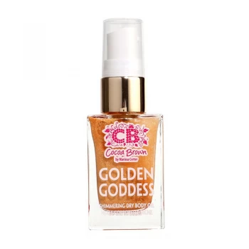 Image of Cocoa Brown Golden Goddess Shimmering Dry Body Oil 30ml