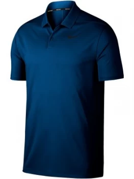 Image of Mens Nike Victory Polo Blue