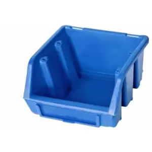 Image of Ergo S Box Plastic Parts Storage Stacking 116x112x75mm - Colour Blue - Pack of 48