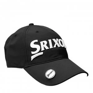Image of Srixon M Baseball Mrkr Cap Mens - Black/White
