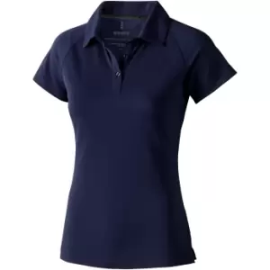 Image of Elevate Womens/Ladies Ottawa Short Sleeve Ladies Polo (XL) (Navy)