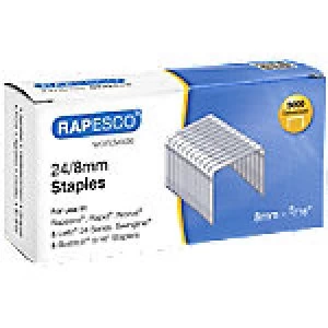 Image of Rapesco Staples S24802Z3 24/8 1000 Pieces