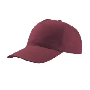 Image of Atlantis Start 5 Panel Cap (One Size) (Burgundy)