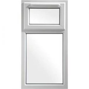 Image of Wickes Upvc Casement Window White 610 x 1160mm Top Hung