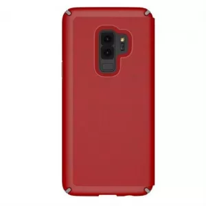 Image of Speck Presidio Folio Samsung Galaxy S9 Plus Heathered Red Phone Case A