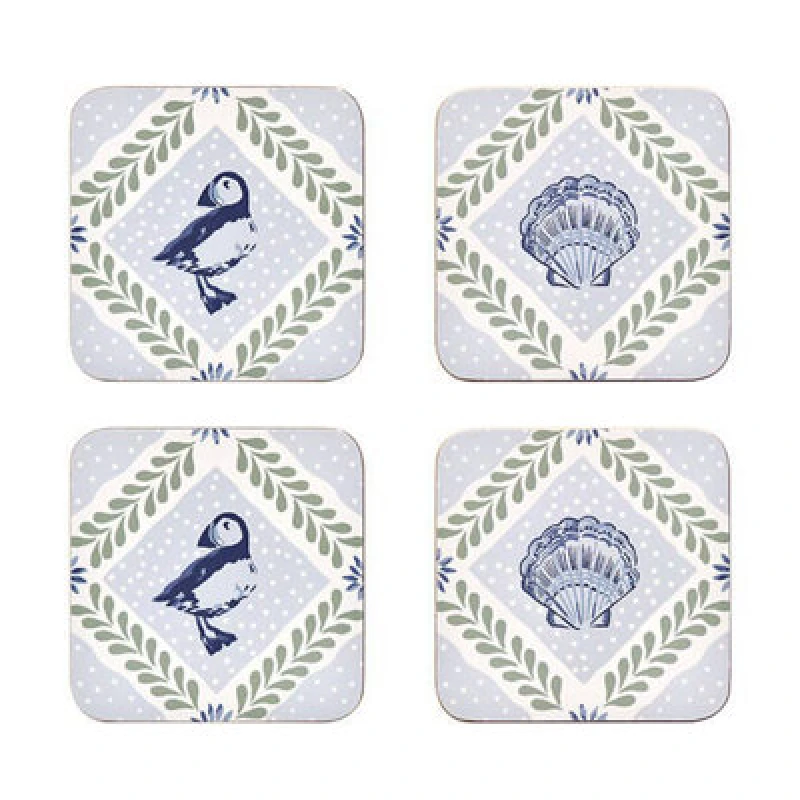 Image of Ulster Weavers Coastal Treasures Set Of 4 Coasters
