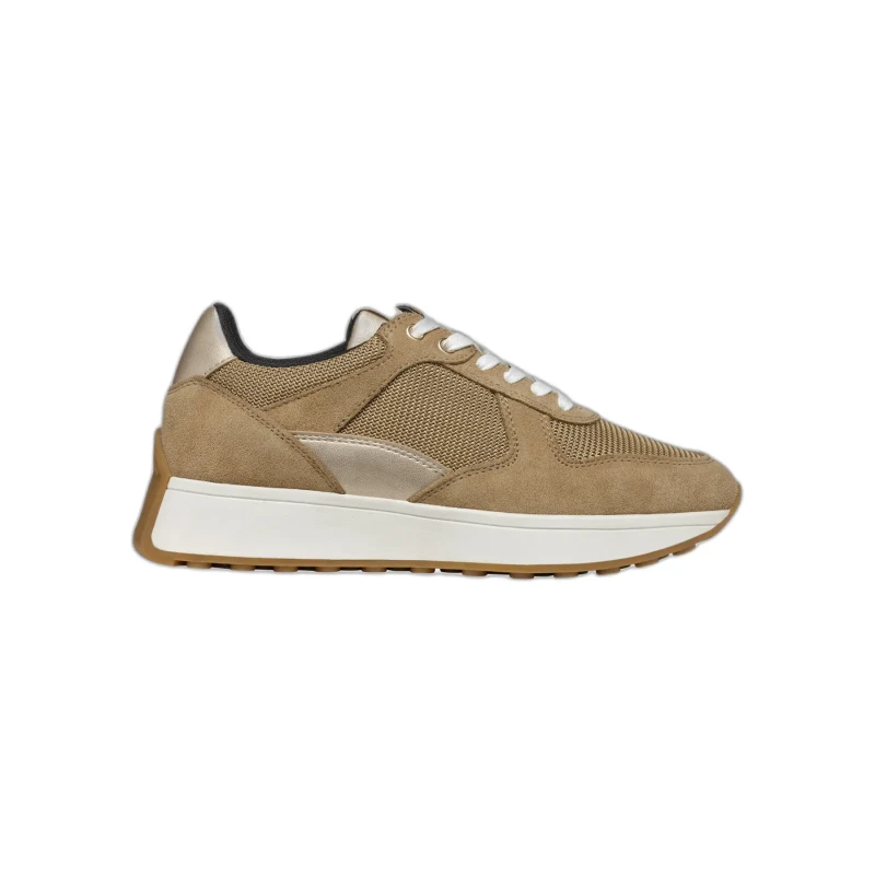 Image of Geox Womens Trainers Geox Amabel Beige Female 36