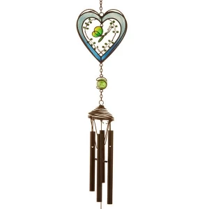 Image of Blue Heart Windchime