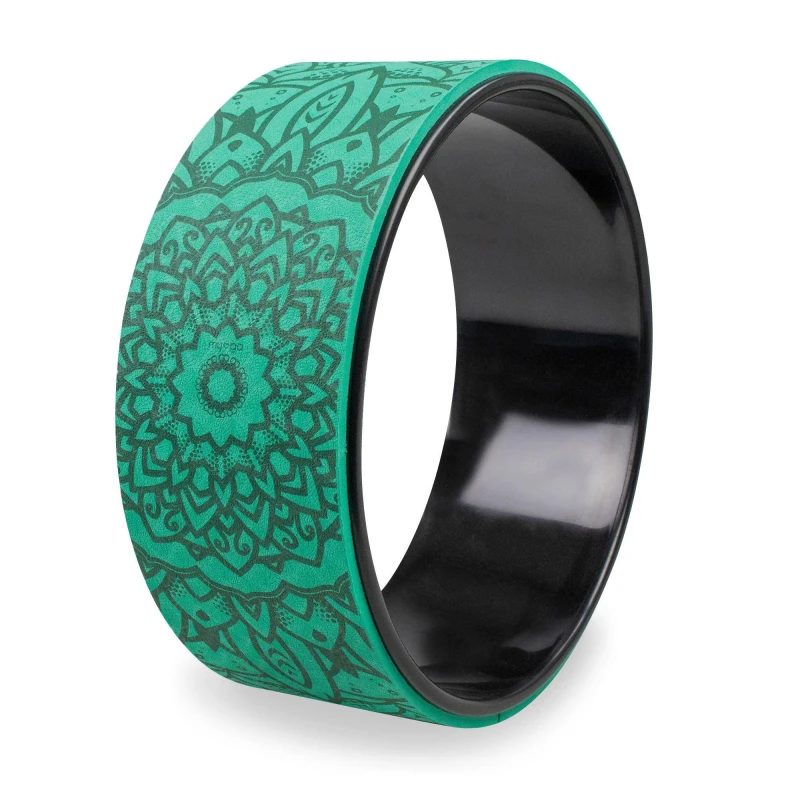 Image of Myga Mandala Yoga Wheel Turquoise unisex