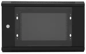 Image of "19" Steel Rack Case with Glass Door 450mm - 6U"