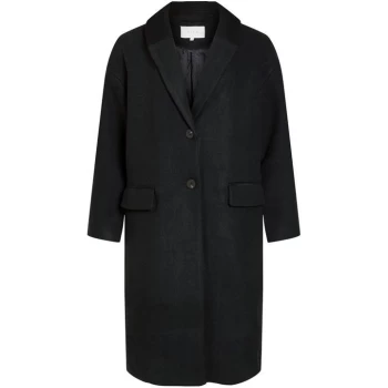 Image of Vila Vila Vicallee Coat - Black