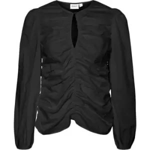 Image of Vero Moda O Neck Blouse - Black