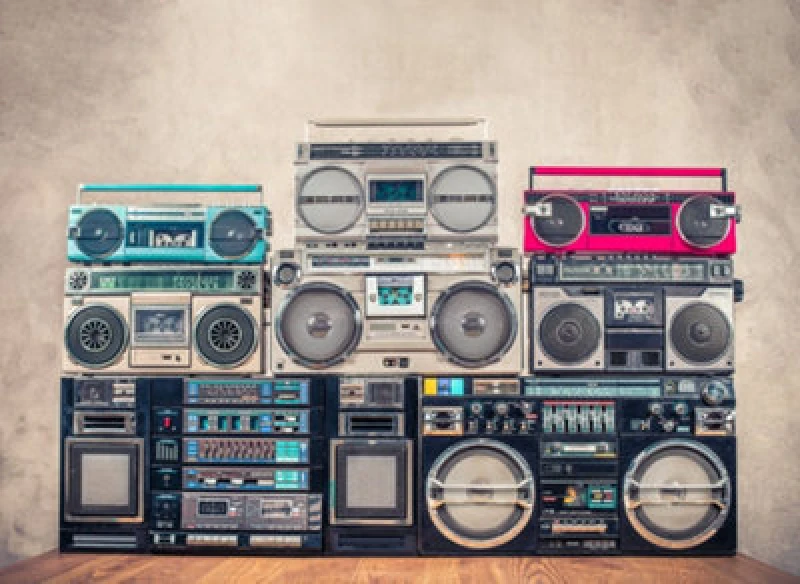 Image of As Creation Ghettoblaster Digital Mural 350Cm X 255Cm