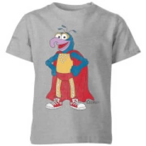 Image of Disney Muppets Gonzo Classic Kids T-Shirt - Grey - 5-6 Years