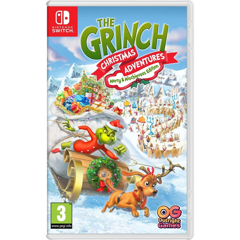 Image of The Grinch Christmas Adventures Merry & Mischievous Edition Nintendo Switch Game